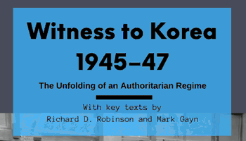 Witness to Korea 1945-47